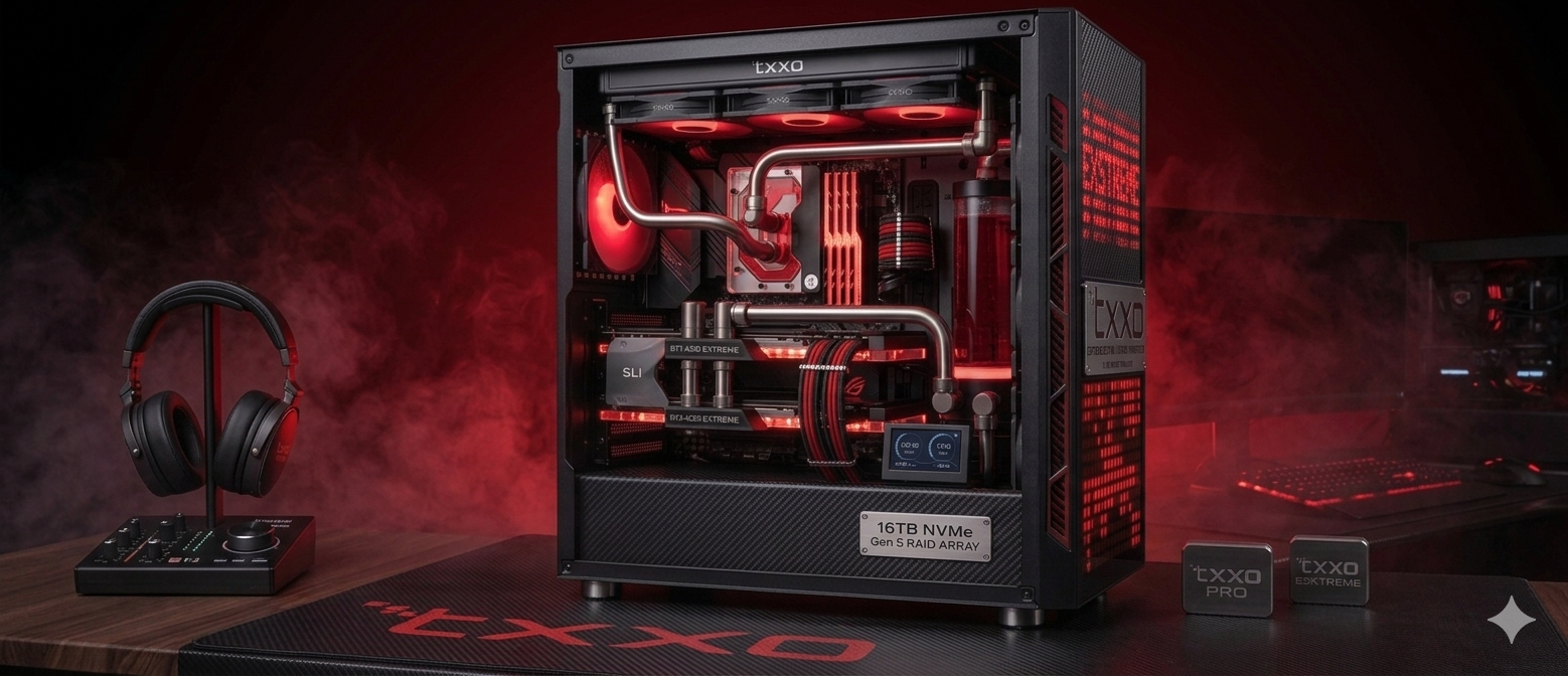 PC gaming configurazione estrema TXXO